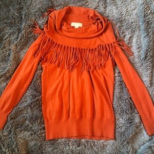 Women’s Michael Kors fringe pullover